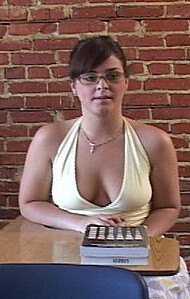 Isabel in Co-ed Isabel fucking in the desk with her natural tits episode