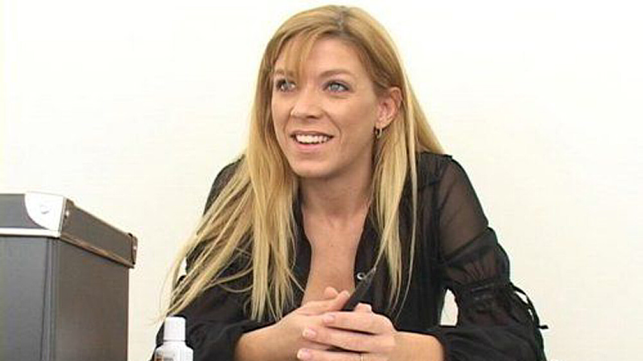 Blonde Lexi Lamour Fucking in the Classroom with Her Tits